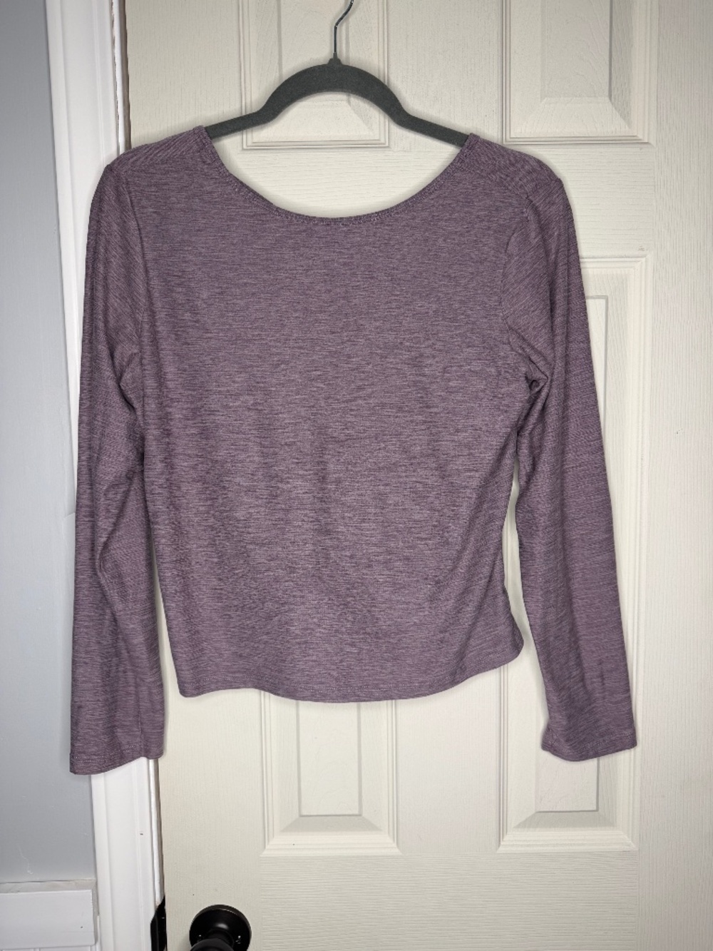 Kyodan Purple Activewear Shirt with Cross back